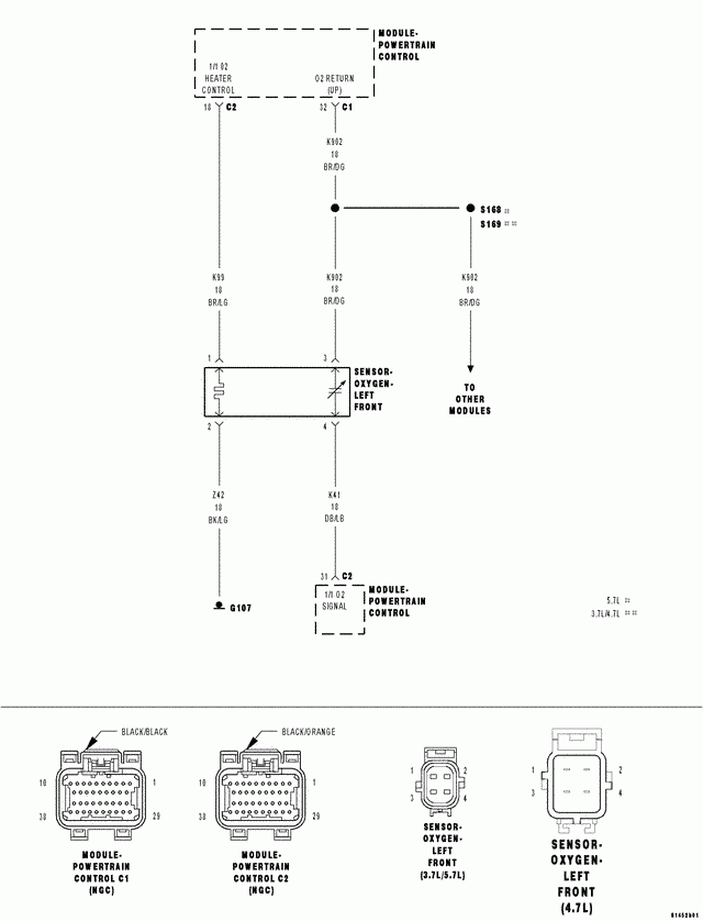 I Have A 2005 Dodge Ram 1500 5 7 L Hemi 4 Door Engine Light On Odometer  - 2003 Dodge RAM Chmsl Wiring Diagram