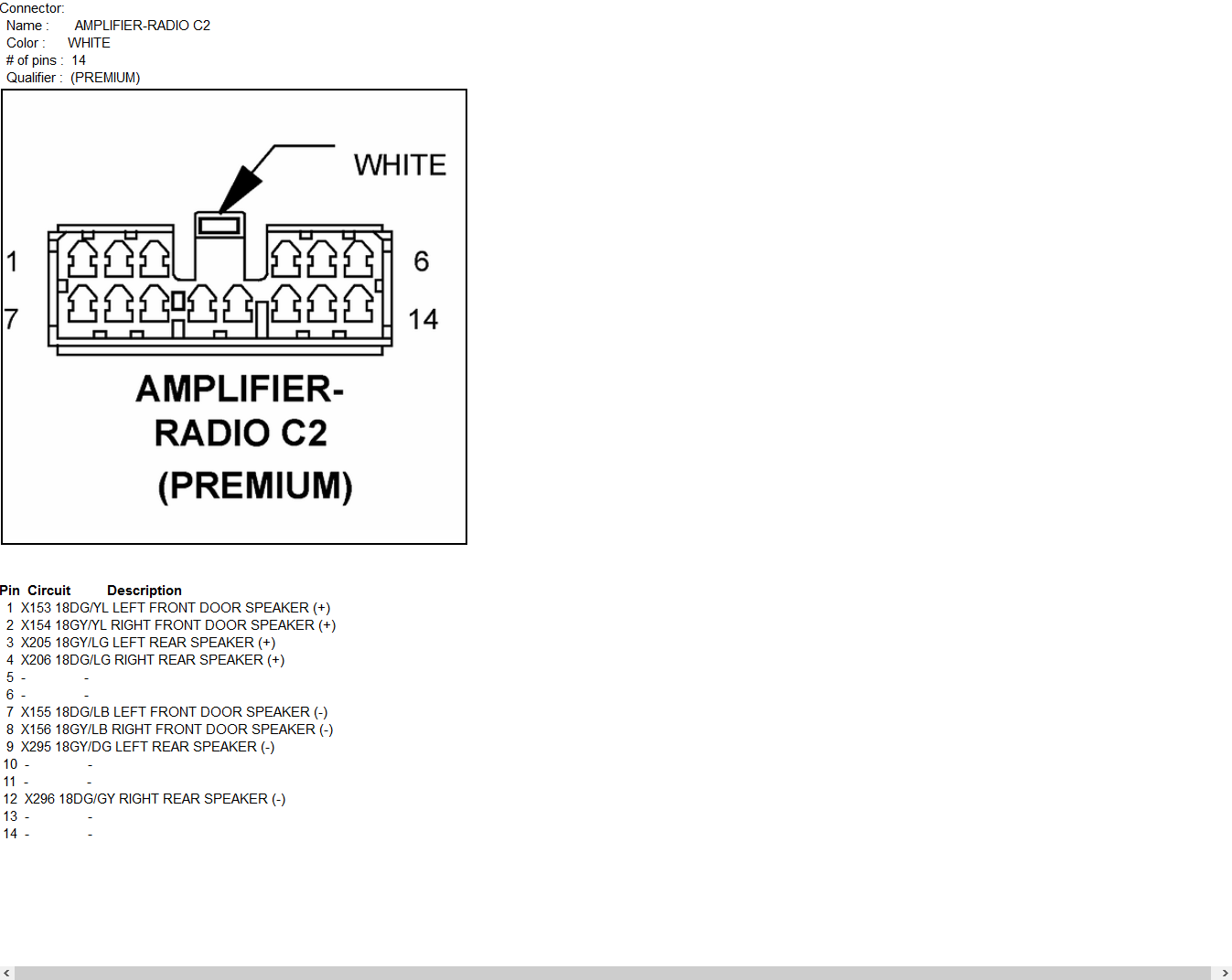 I Have A 2008 RAM 2500 With The Single Disc Radio Sat Receiver 7  - 2008 Dodge RAM 2500 Speaker Wiring Diagram