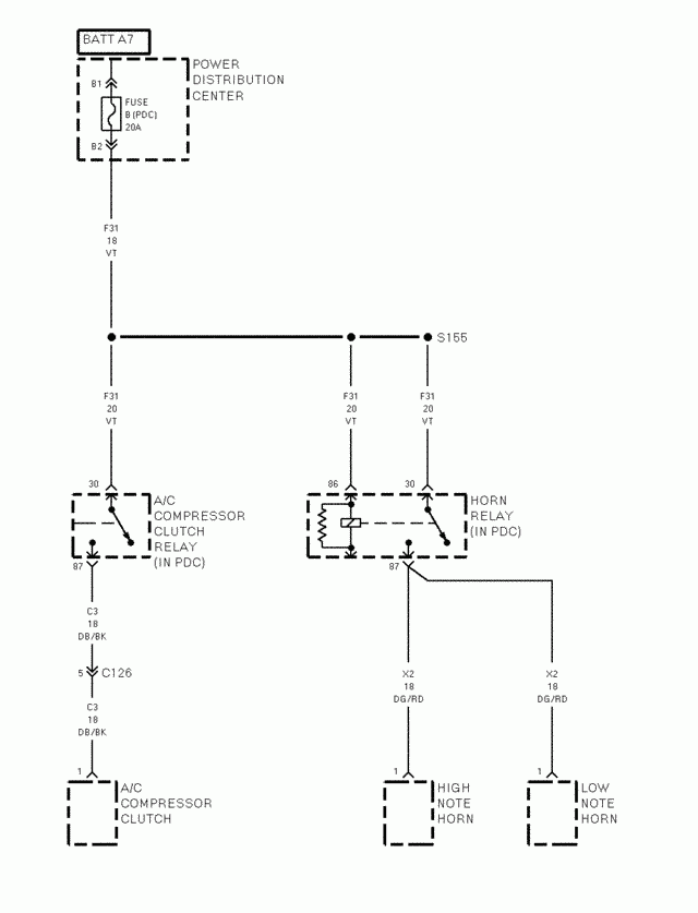 I Have A 97 Dodge Ram 2500 With Cummins AC Not Working I Have No  - 1997 Dodge RAM 2500 Transmission Wiring Diagram