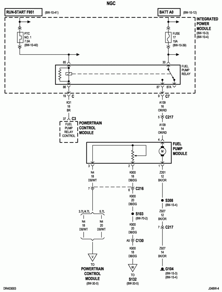 I m Trying To Wire A 2004 5 7 Ram Engine To A 71 Barracuda could You  - 2003 Dodge RAM Power Window Wiring Diagram