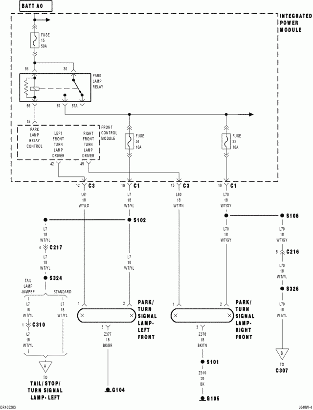 I Need A Fuse Box Diagram Fro 2004 Dodge Ram 2500 Diesel My Trailor  - 98 Dodge RAM 2500 Turn Signal Wiring Diagram