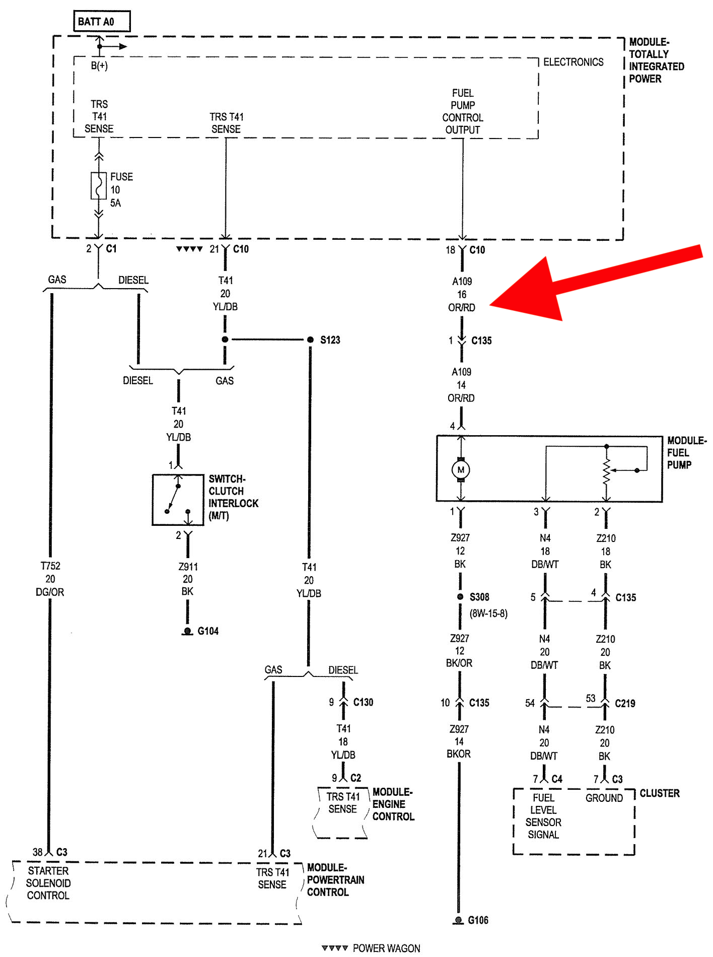 I Was Told I Can Bypass The Fuel Pump Relay On 2008 Dodge Ram 1500 5 7  - 2011 Dodge RAM 1500 Fuel Pump Relay Wiring Diagram