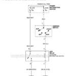 Ignition System Circuit Diagram 1994 1995 5 2L V8 Dodge Dakota