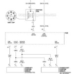 Ignition System Circuit Diagram 1994 1995 5 2L V8 Dodge Dakota