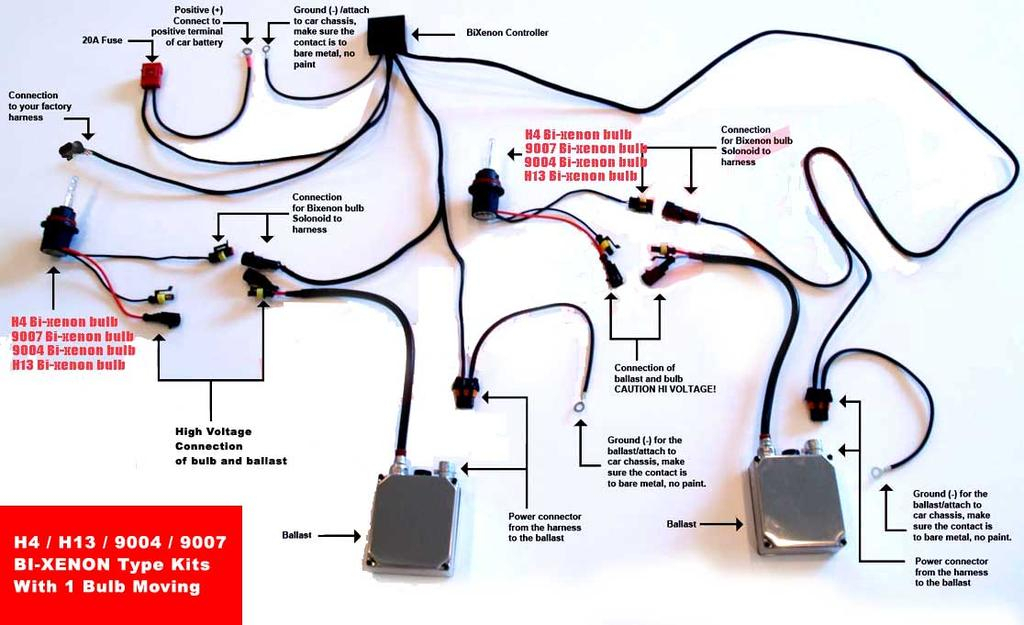 Instalacion De Altas Y Bajas En Toyota Hilux 2014 - 98 Ram Headlight Relay Wiring Diagram