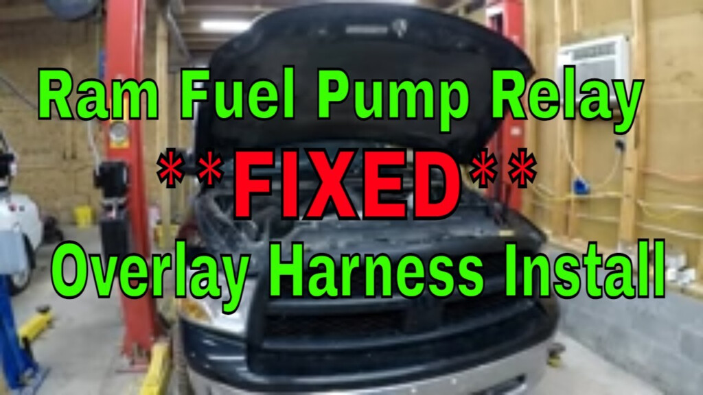 Installing A Dodge Fuel Pump Relay Bypass For A Faulty TIPM Repair  - 1988 Dodge RAM Fuel Pump Wiring Diagram