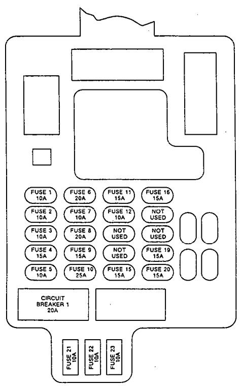 ISUZU NKR FUSE BOX Auto Electrical Wiring Diagram - 03 Grand Am Gt Ram Air Radio Wiring Diagram