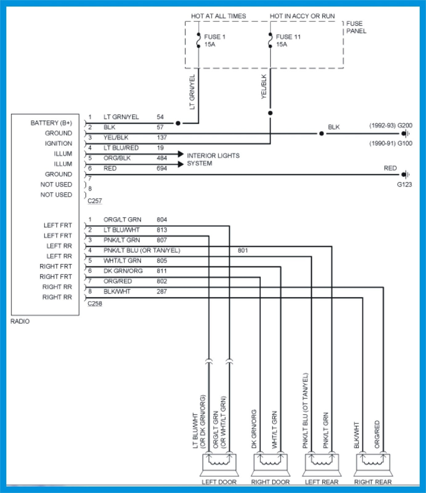 Kenwood Wiring Diagram Colors Free Wiring Diagram