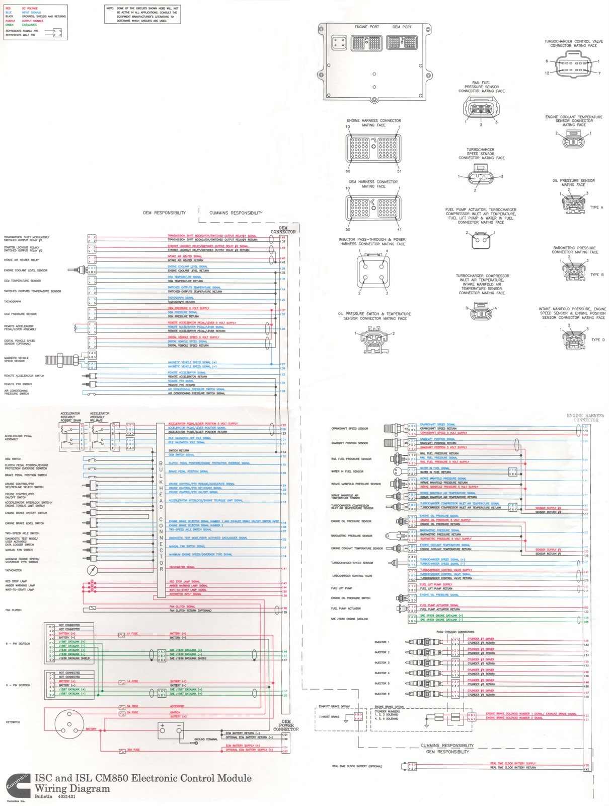  LC 6433 Cummins Isx Ecm Wiring Diagram On Peterbilt Oil Truck Wiring  - 99 Dodge RAM 5.9 Diesel Pcm Wiring Diagram