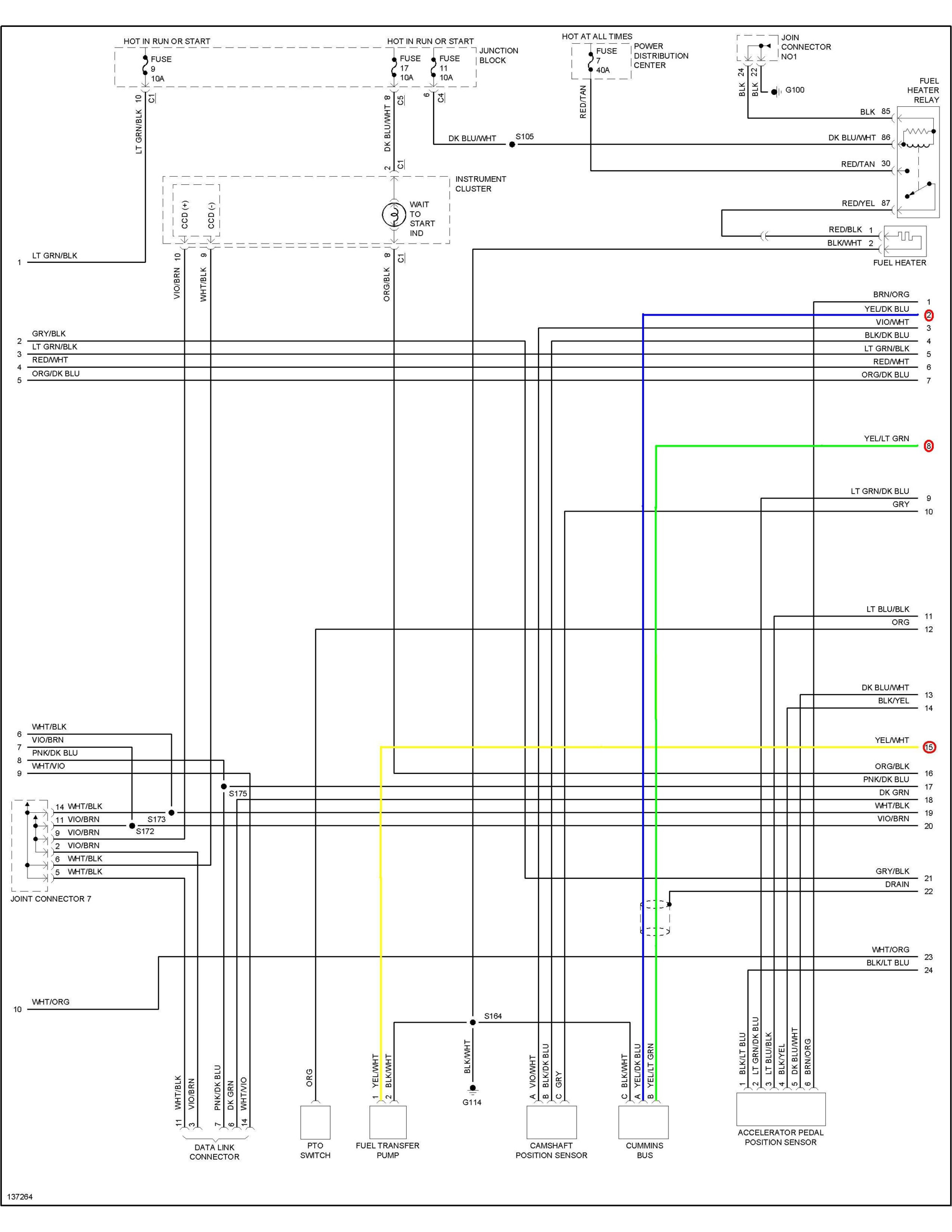 My 2000 Dodge Has A 5 9 Cummins I Am Not Getting Power To The Lift  - 2003 Dodge RAM 2500 Diesel Fuel Pump Wiring Diagram