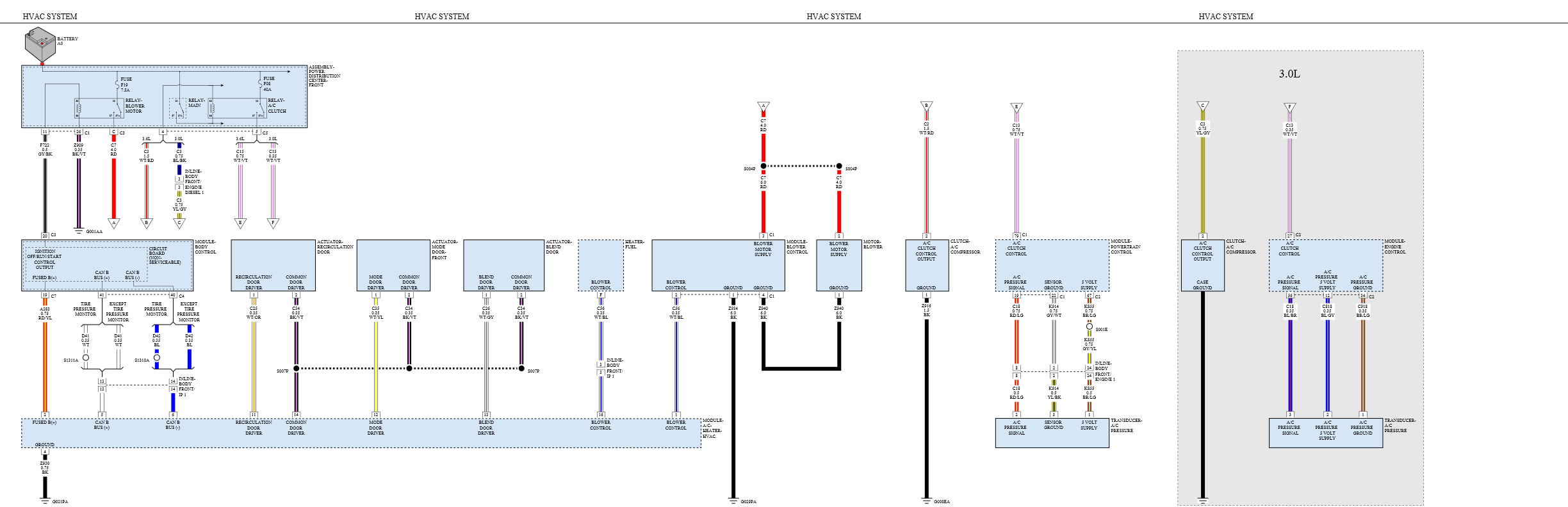 My New 2014 Ram Promaster s Fan And A c Stopped Working Have Checked  - 1997 Dodge RAM 1500 Blower Fan Wiring Diagram