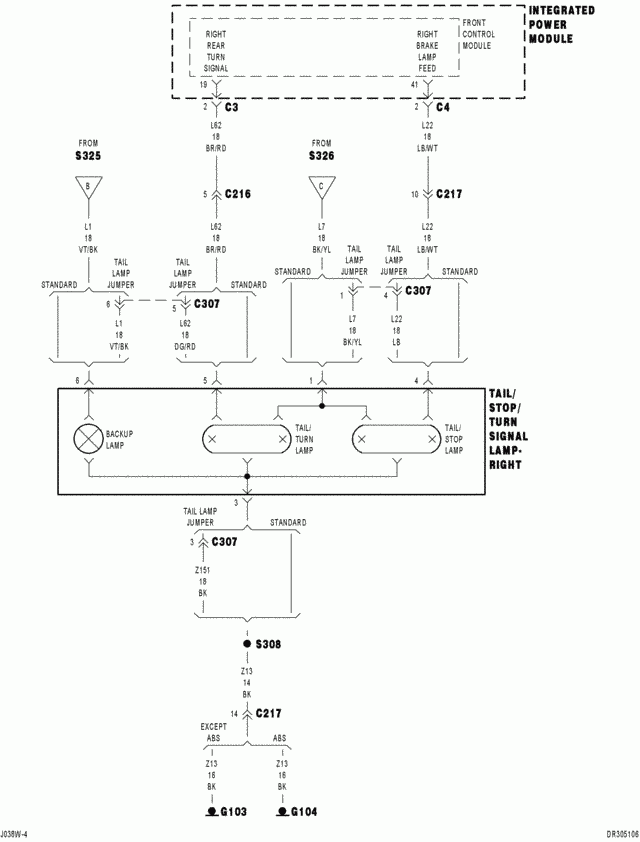 My Son Has A 2003 Dodge 3500 Dually Trying To Wire The Tail Lights  - 2001 Dodge RAM 3500 Bed Wiring Diagram