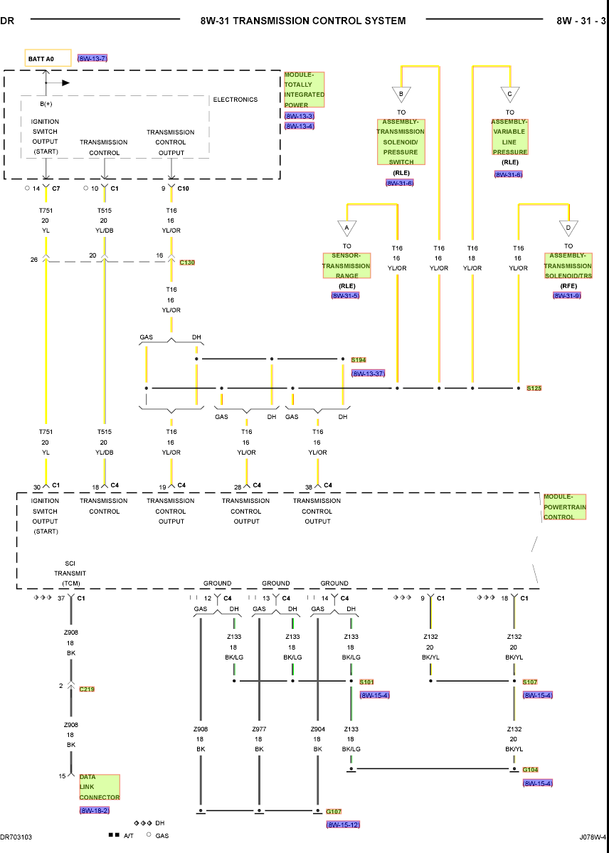 Need Help With Transmission Harness Of 2007 Dodge RAM 2500 6 7 Cummins  - A C Wiring Diagram 2007 Dodge RAM 2500