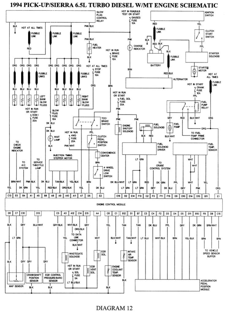 Pin On 1994 Chevy Silverado - 2007 Dodge RAM 1500 Pcm Wiring Diagram