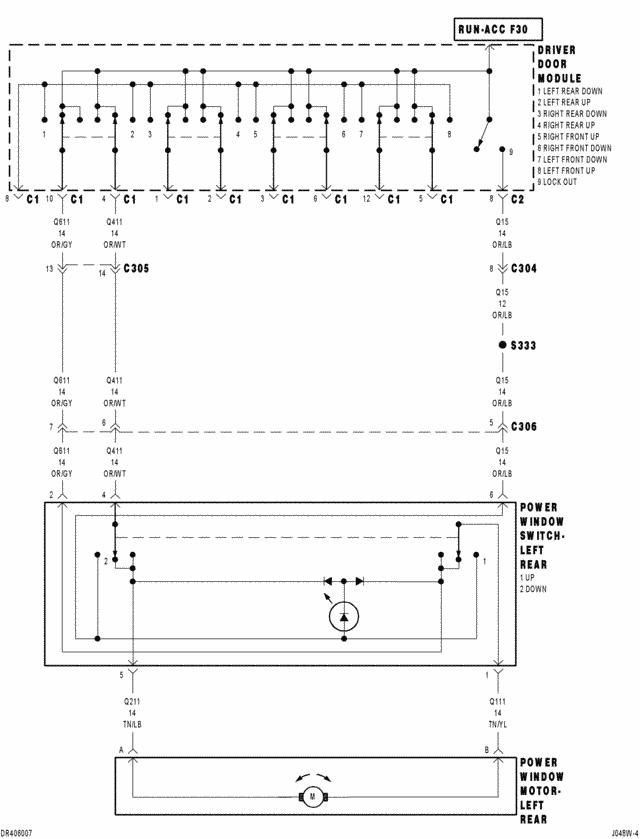 Please Help I Have A 2004 Dodge Ram 2500 Diesel 4 Door And My Drivers  - 2004 Dodge RAM 2500 Door Chime Wiring Diagram