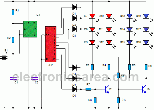 Police Car Light Wiring Diagram