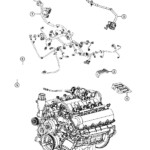 Ram 2500 Clip Wiring Clip For Connector Harness To Intake Manifold  - 2016 Ram 1500 7 Pole Connector Wiring Diagram