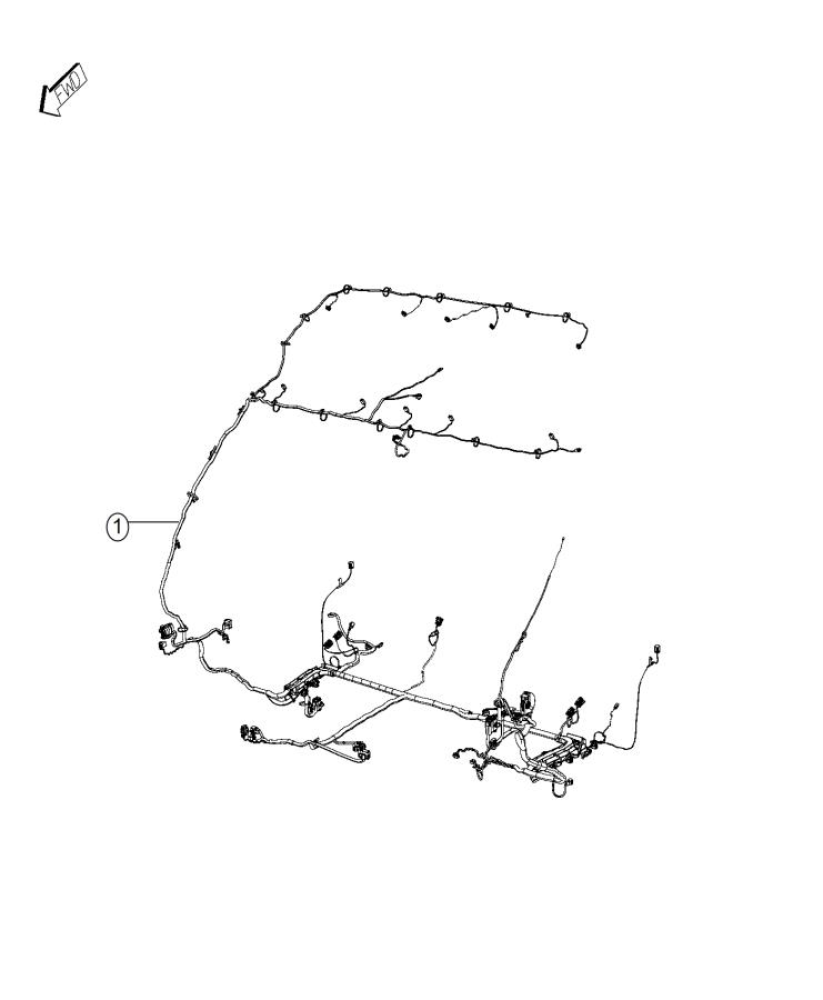 Ram PROMASTER Wiring Body Interior driver Swivel Seat uconnect 5  - Wiring Diagram 2017 Ram 2500 Uconnect 5.0