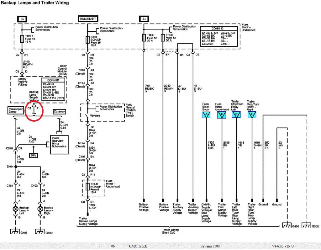 Reverse Wire Color And Location Diesel Place - 2016 Ram 3500 Backup Camera Wiring Diagram