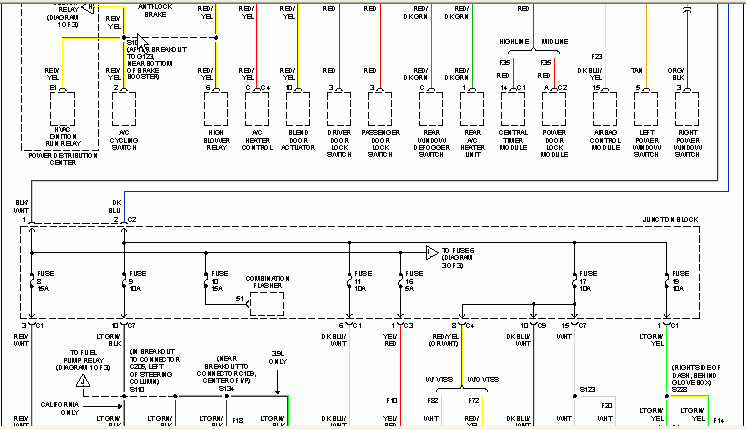 SOMEBODY TAMPERED WITH MY IGNITION SWITCH SO I JUST PUT A NEW ONE IN  - 98 Dodge RAM Speaker Wiring Diagram