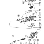 Steering Column For 2007 Dodge Ram 3500 Mopar Parts - 2007 Dodge RAM Steering Column Wiring Diagram