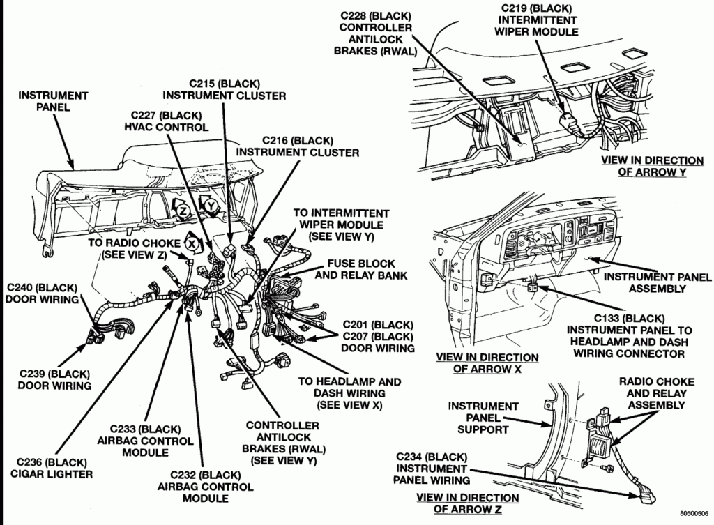 Stupid Wiper Park Issue Where s The Wiper Intermittent Controller  - 2001 Dodge RAM 1500 Transmission Wiring Diagram Power Control Module