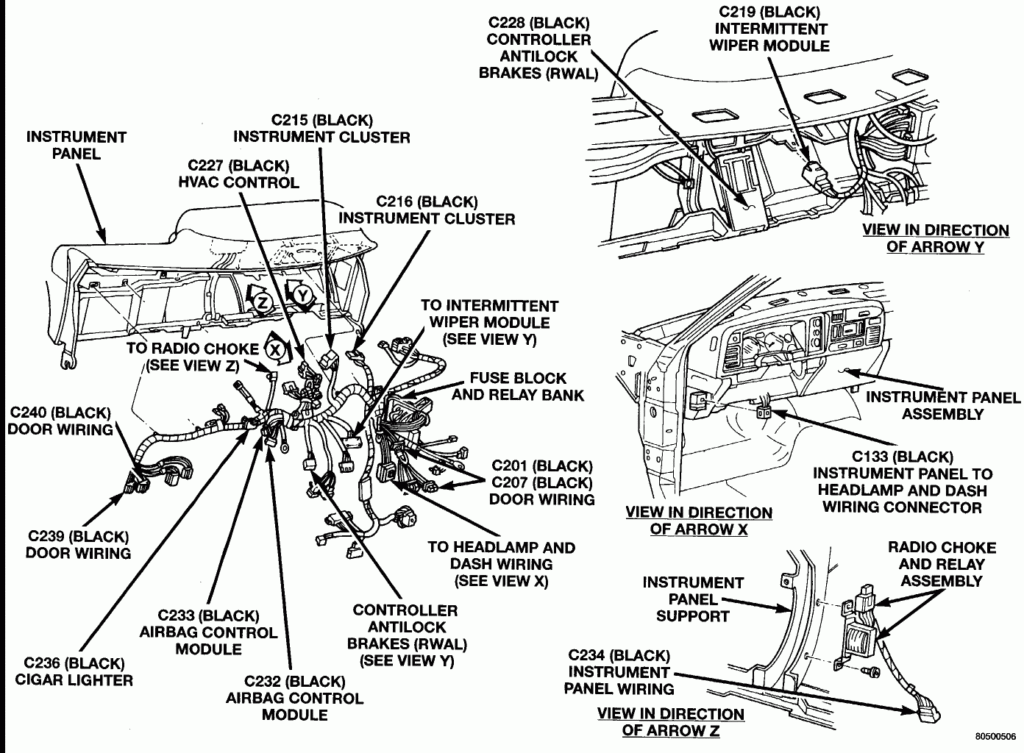 Stupid Wiper Park Issue Where s The Wiper Intermittent Controller  - 2005 Dodge RAM Brake Controller Wiring Diagram