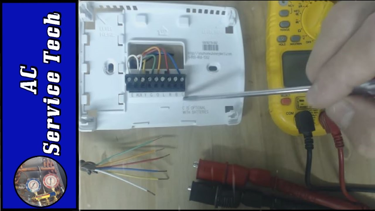 Understanding And Wiring Heat Pump Thermostats With AUX Em Heat  - 2016 Ram Ac Wiring Diagram