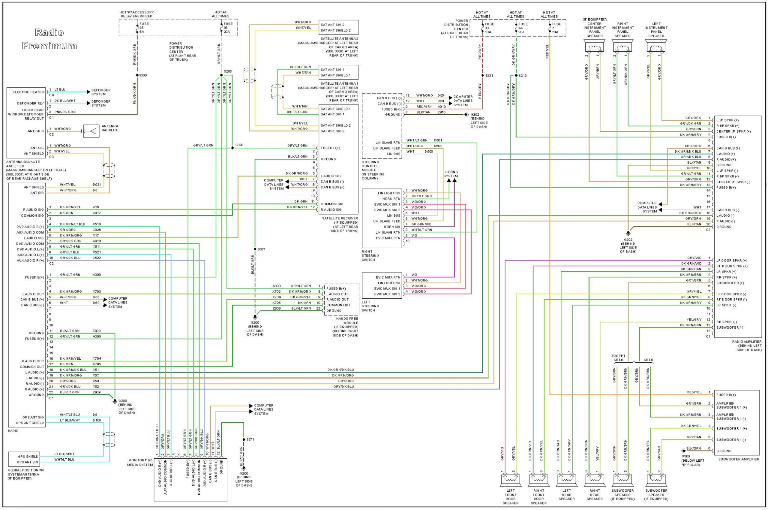 Unique 2002 Dodge Ram 1500 Instrument Cluster Wiring Diagram diagram  - 2002 Dodge RAM 1500 Premium Audio System Wiring Diagram