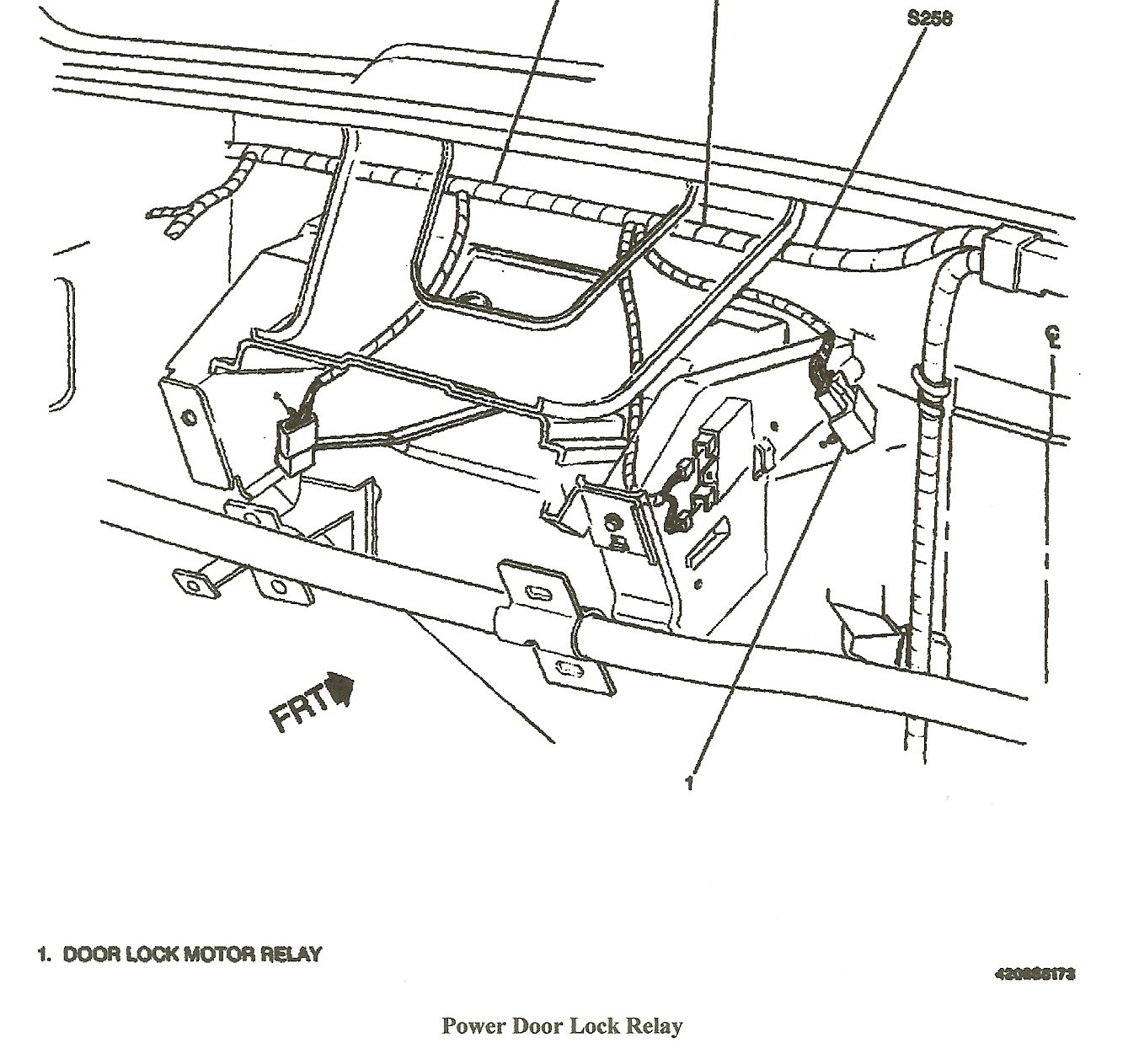 Where Is The Door Lock Relay Located For A 95 Silverado Extended Cab PU  - Wiring Diagram 2010 Ram Power Door Lock Actuator