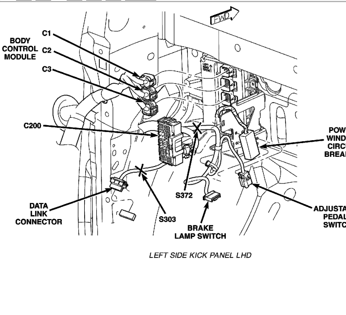 Where Is The TIPM Located In A 2006 Dodge Grand Caravan  - Tipm Pinout 2006 Dodge RAM Tipm Wiring Diagram