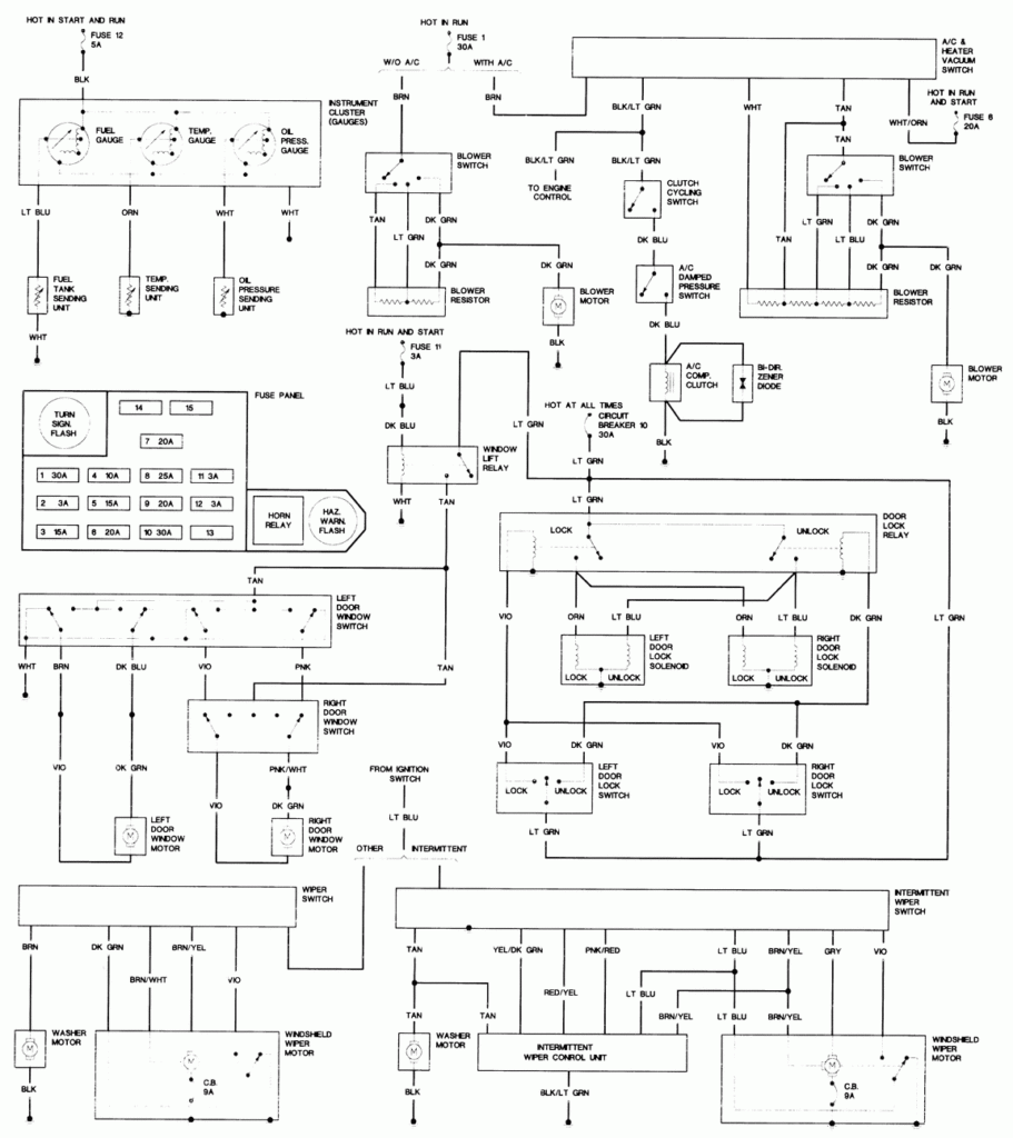 Wiring Diagram For 1985 Dodge Power Ram 150 Custom - 85 Dodge RAM Wiring Diagram