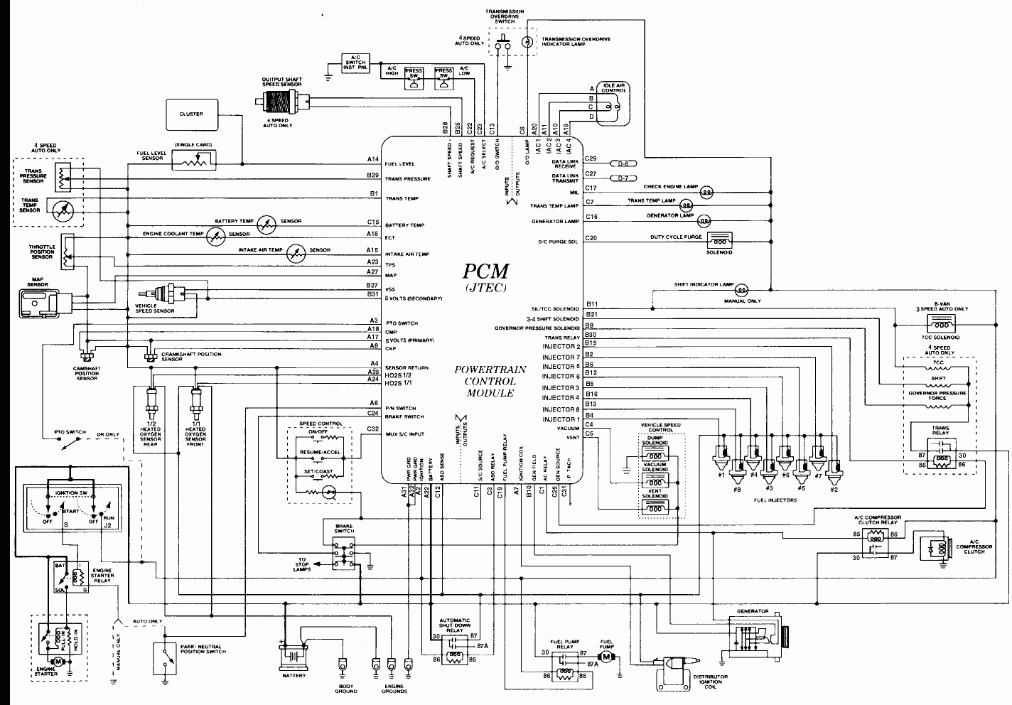 Wiring Diagram For 2001 Dodge Ram 1500 5 9 Distributor - 2001 Dodge RAM 1500 5.2l Spark Plug Wiring Diagram