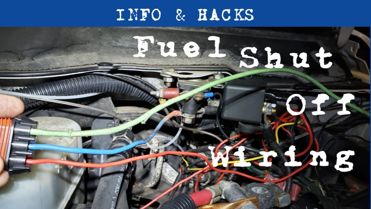 Wiring The Fuel Shut Off Solenoid In On A 12v Swapped Cummins Truck  - Dodge RAM Fuel Pump Wiring Diagram